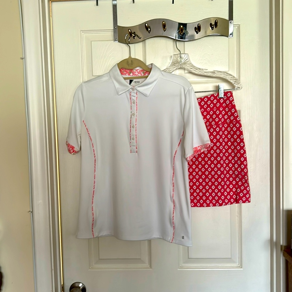 Golf outfit skirt PM top L